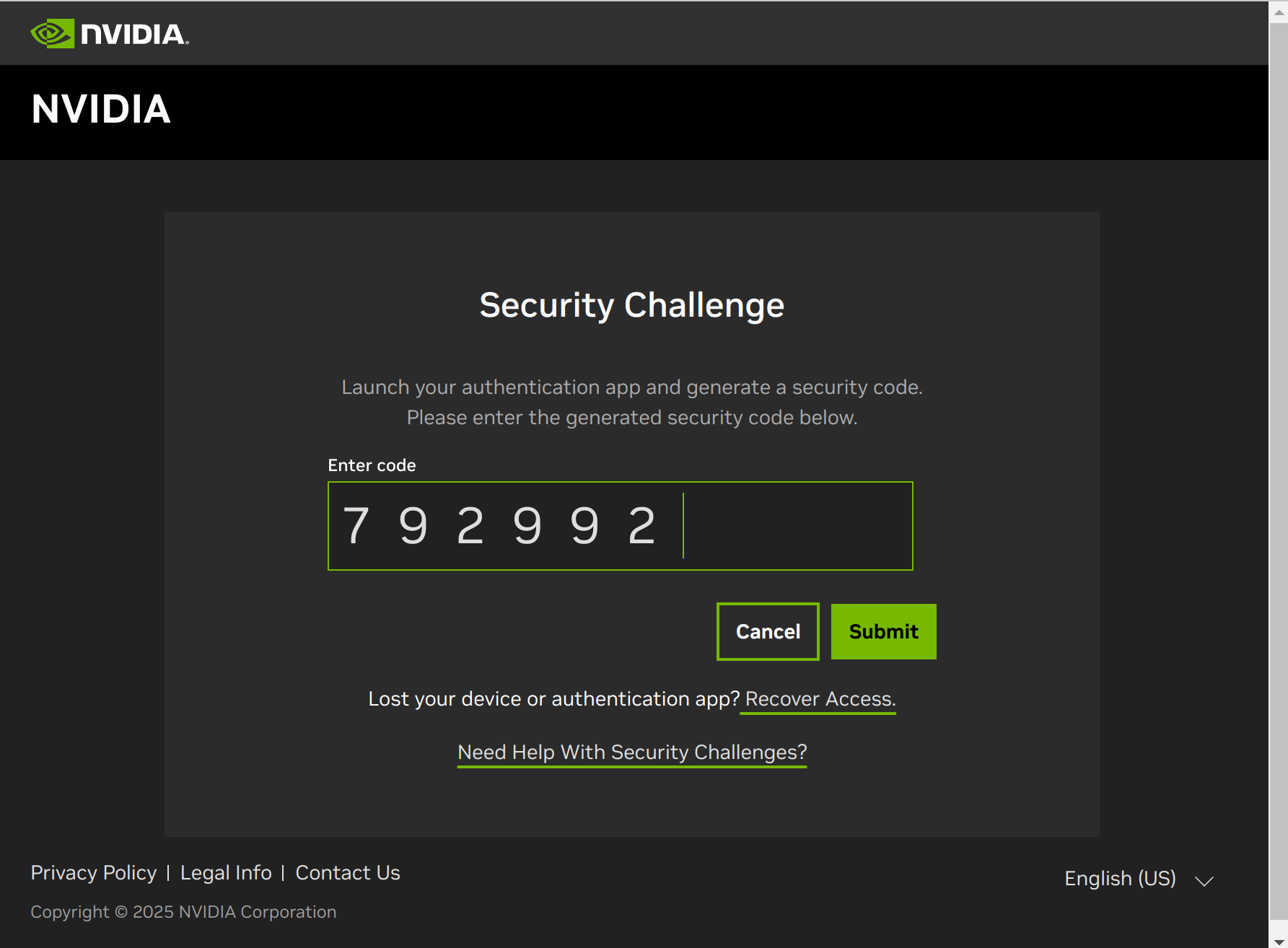 Security Challenge